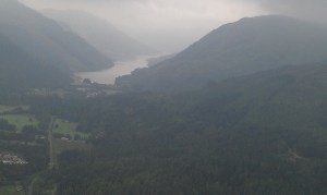 Loch Eck in the distance